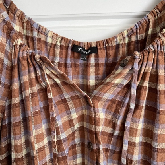 Madewell Sophia Gauze Midi Dress - Picture 4 of 5